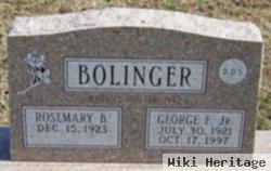 George F Bolinger, Jr