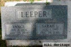 Sarah Lillian Harrison Leeper