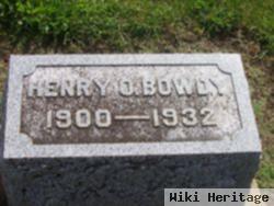 Henry O. Bowdy