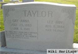 Gay Anna Tarver Taylor