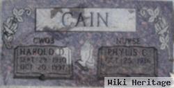 Harold D. Cain