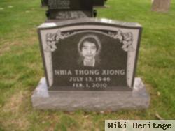 Nhia Thong Xiong