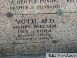 Dr Henry William Voth