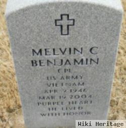 Melvin C Benjamin