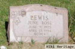 June Rose Lewis