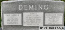 Margaret Edith "vicki" Mcadams Deming