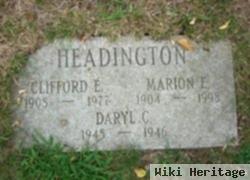 Clifford E. Headington