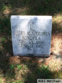 Sr Mary Apolonia Konopka