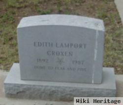 Edith Lamport Croxen