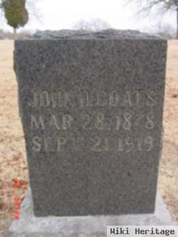 John D Coats