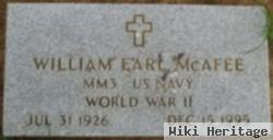 William Earl Mcafee