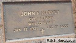 John F Harvey