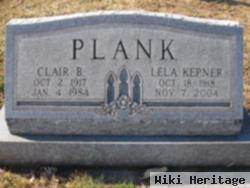 Clair Bruce Plank