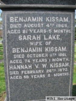 Sarah Lake Kissam