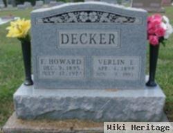 Verlin Ellen Neal Decker