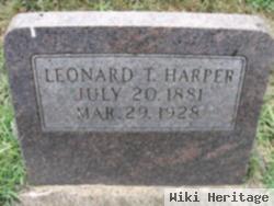 Leonard T Harper
