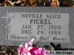 Neville Alice Pickel