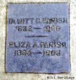 Eliza A Parish