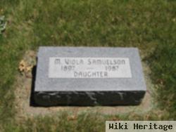 M. Viola Samuelson