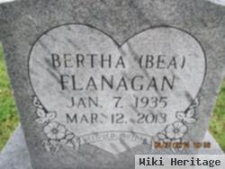 Bertha Lucille "bea" Jaco Flanagan