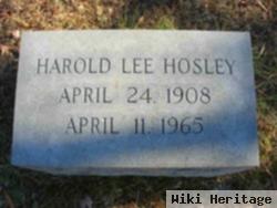 Harold Lee Hosley, Sr