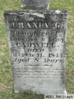 Urania G. Cadwell