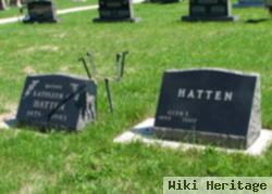 Kathleen "kay" C Scheer Hatten