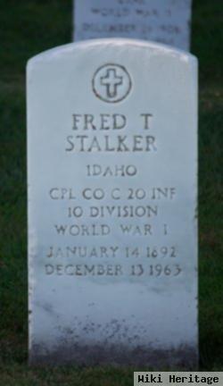 Corp Fred T Stalker