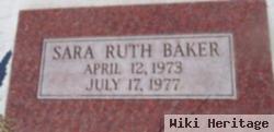 Sara Ruth Baker