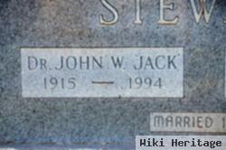 Dr John W. "jack" Stewart