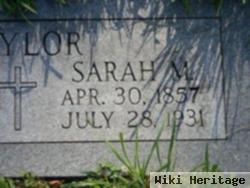 Sarah M Lusk Taylor