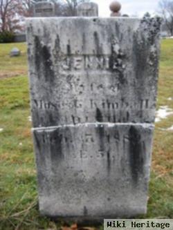 Sarah Jane "jennie" Clement Kimball