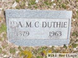 Ida M C Duthie