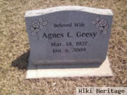 Agnes L. Brown Geesy