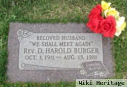 Delbert Harold Burger