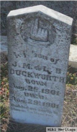 Infant Son Duckworth