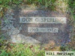 Don C Sperling