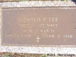 Harold F Lee