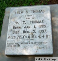 Louisa Sarah Ann "lula" Reich Thomas