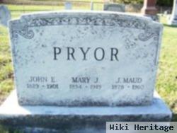 Mary Jane Shuff Pryor