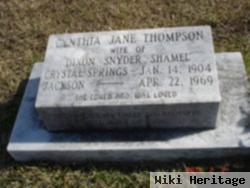 Cynthia Jane Thompson Shamel