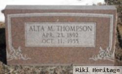 Alta M. Pearce Thompson