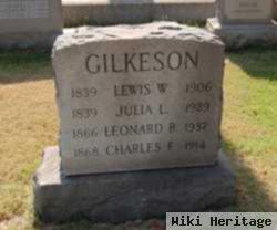 Lewis W Gilkeson