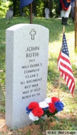 Pvt John Ruth