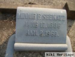 Minnie F. Seekatz