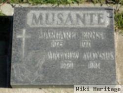 Matthew A Musante, Jr