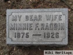 Minnie F. Raddin