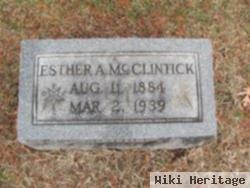 Esther Anna Pierce Mcclintick