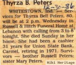 Thyrza Bell Peters