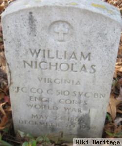 William Nicholas